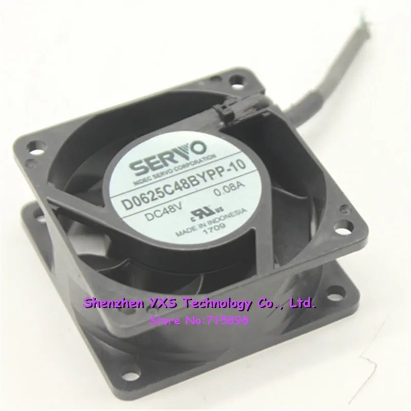 D0625C48BYPP-10 083180A 104 6 см 6025 60*60*25 мм DC 48V 0.08A водонепроницаемый вентилятор охлаждения |