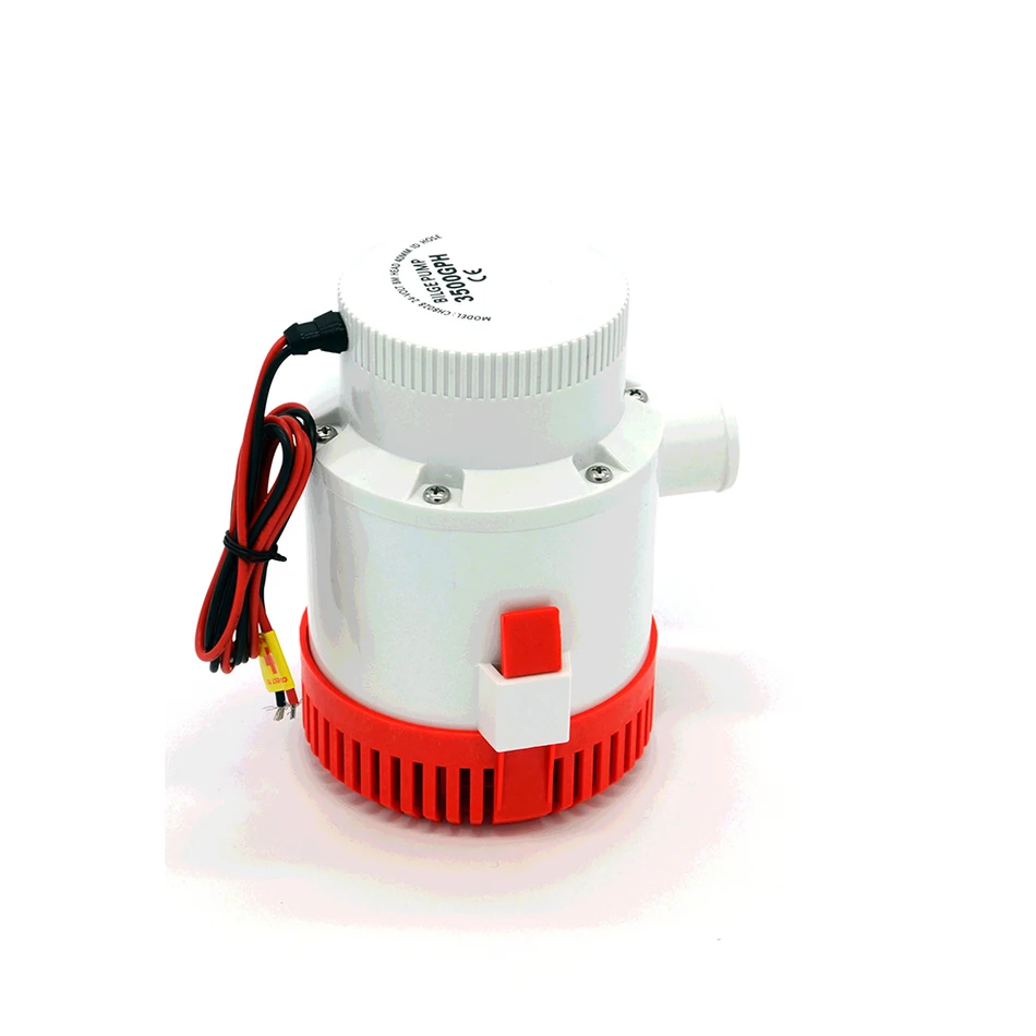 Большой поток dc 24 вольт водяного насоса для погружной лодки Трюмный насос 3500GPH