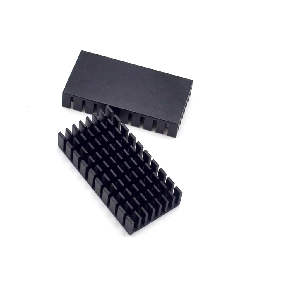 5 шт. Радиатор 50*25*10 мм (черный слот) Высококачественный радиатор|heat sink|heat sink