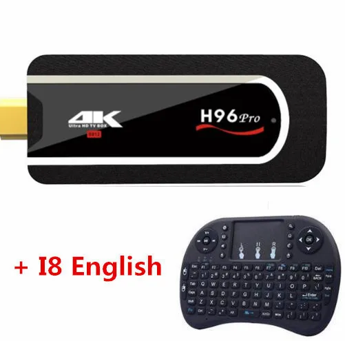 2G 16G with English H96 мини-видеокамера-регистратор с креплением к ПК ТВ коробка S912 2G Оперативная память 16G Встроенная память Восьмиядерный H.265 2,4G Wi-Fi Android 7,1 Smart Декодер каналов кабельного телевидения компьютерной приставки к телевизору HDMI ТВ-карта - Цвет: 2G 16G with English