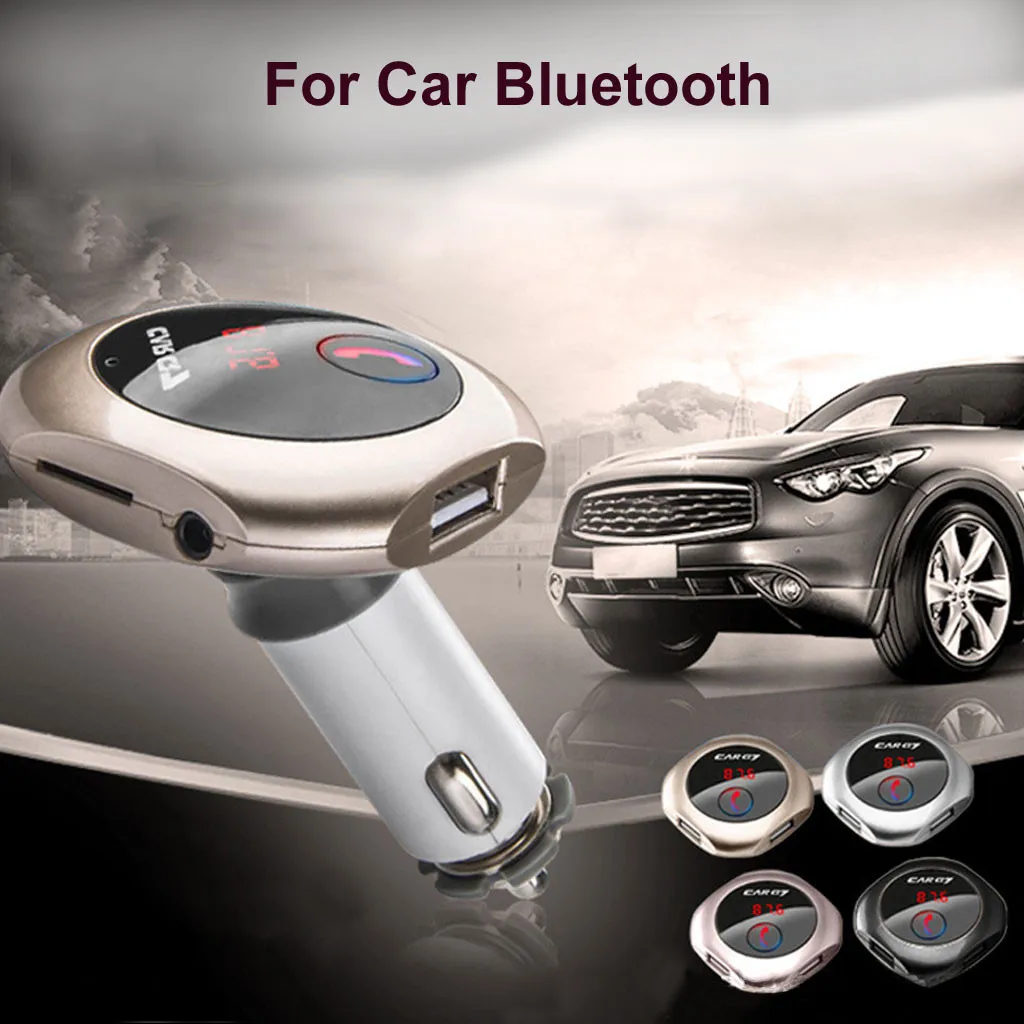 Bluetooth автомобильный комплект MP3-плеер fm-передатчик Автомобильный MP3 плеер Handsfree Dual