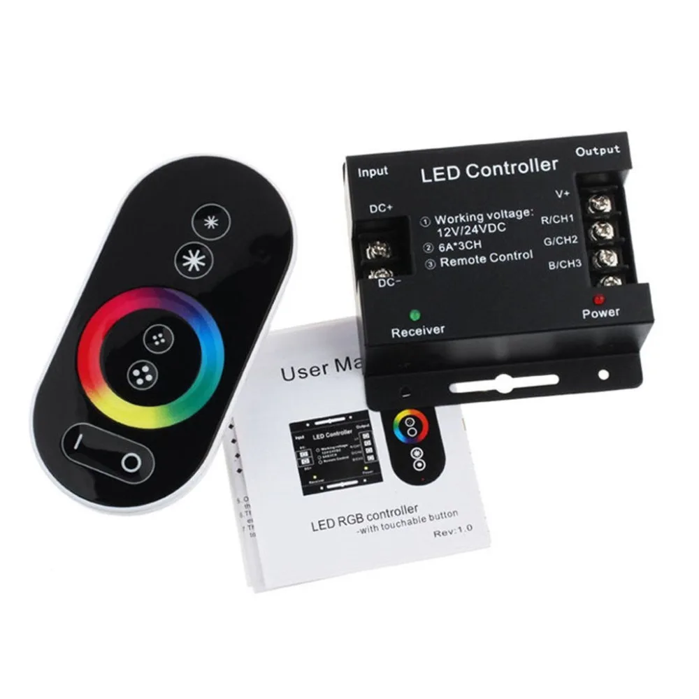 Mokungit DC12V сенсорный экран с регулируемой яркостью беспроводной Радиочастотный