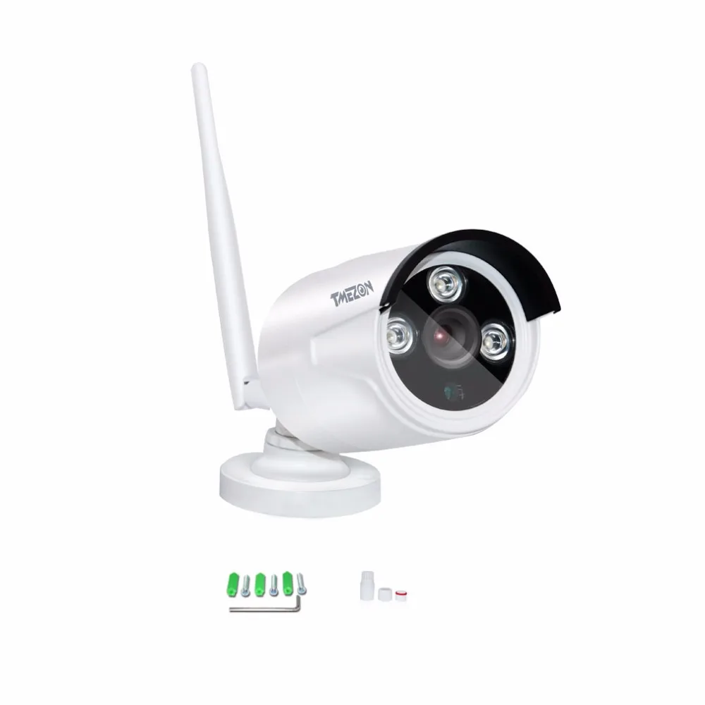 Tmezon беспроводная wifi IP Камера Безопасности HD 960P 1.3MP пуля Водонепроницаемая CCTV ИК