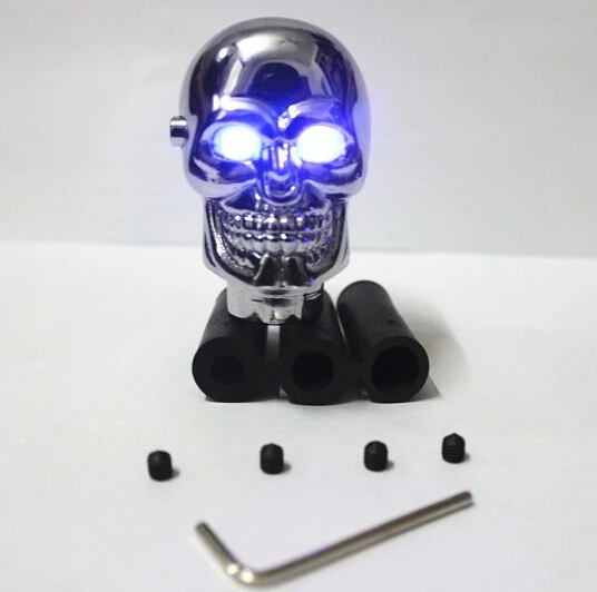 Бесплатная доставка автомобиль рычага переключения передач личность череп из