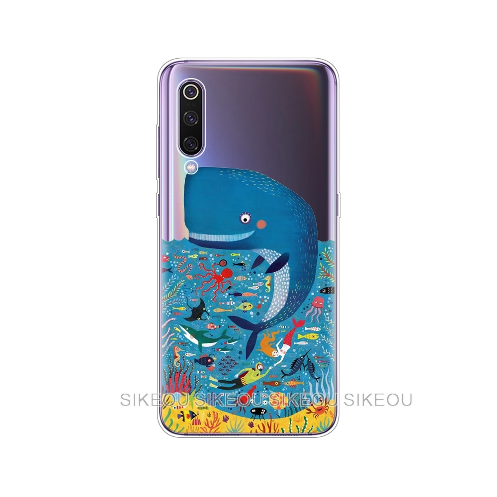 34658 Чехол для xiaomi mi 9, чехол, силиконовый мягкий ТПУ чехол для xiaomi mi 9, xiaomi 9 SE, чехол для телефона с мультяшным животным - Цвет: 34658