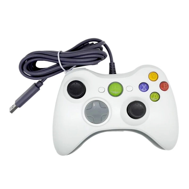 USB игровая площадка контроллеры геймпады для Microsoft Xbox 360 консоль ПК Windows проводной