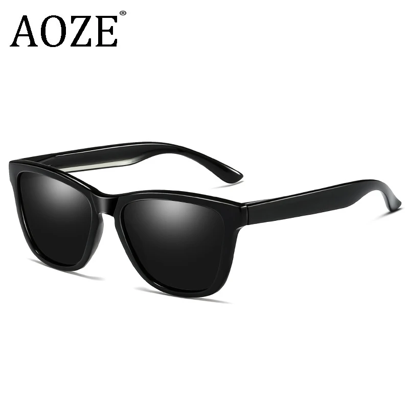 Брендовые поляризованные солнцезащитные очки AOZE мужские классические