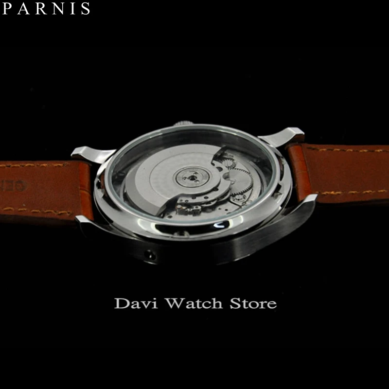 Мужские часы Parnis черные с отображением даты|watch watch|watches watch watchwatch men date |