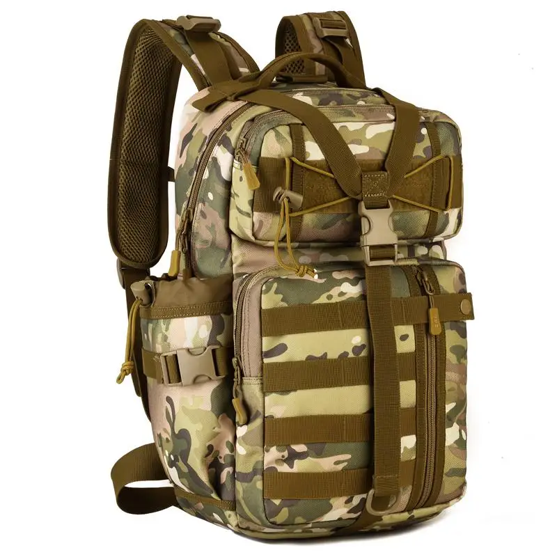 30л штурмовой рюкзак с удлиненной системой Molle, Открытый тактический рюкзак, военный армейский рюкзак, камуфляжный штурмовой рюкзак, спортивный рюкзак S424 - Цвет: cp micai