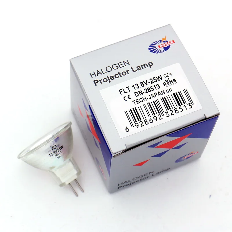 DN 28513 FLT 13 8 В 25 Вт 28 MR11 GZ4 GE 25261 в tunsten галогенсветильник лампа microfishe microfilm reader lamp|halogen