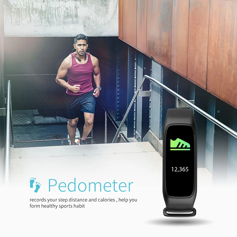 New L30t Smart Band Bracelet Full color TFT-LCD Screen Dynamic Heart Rate Monitor Bluetooth Smartband for IOS Android Phone | Электроника
