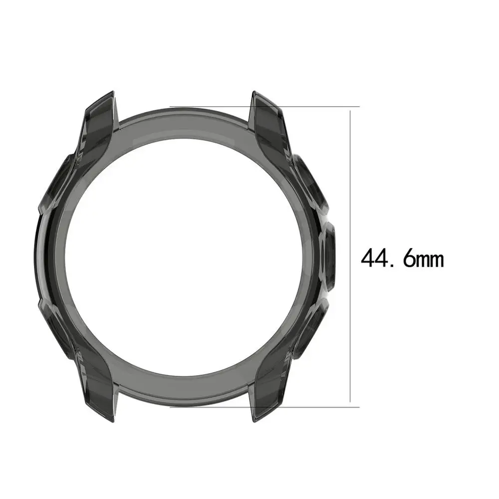 Прозрачный ТПУ защитный чехол рамка для часов Garmin Forerunner 245M/245 смарт носимые