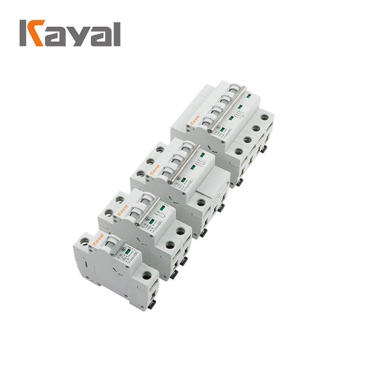 Genuinel Kayal DC L7 250 в 500 в 750 В 1000 в бытовой автоматический выключатель 1 2 3 4 P Тип C Мини автоматический выключатель 1200 в Mcb