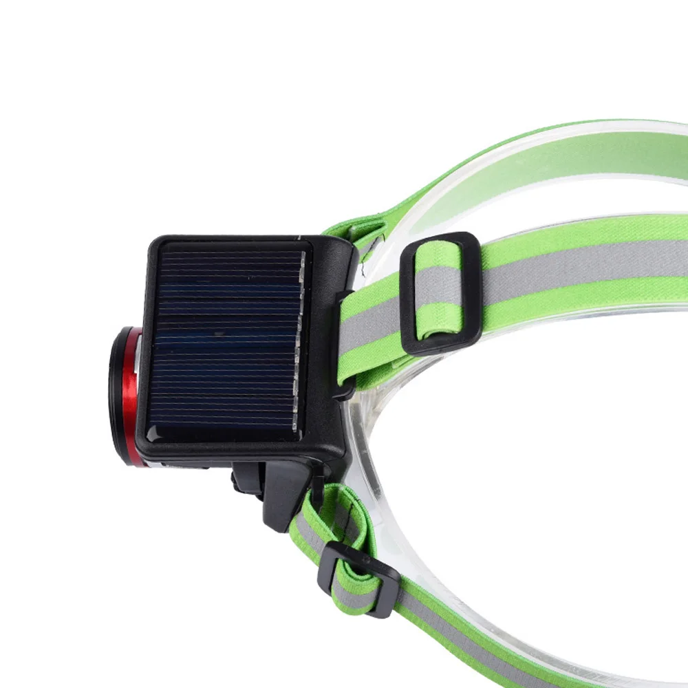 Солнечная приведенная в действие 5 Вт XPE светодиодный головной светильник на