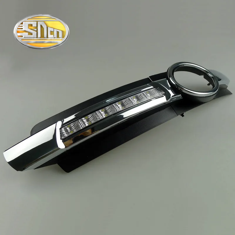 Для Audi A6 C6 2005 2006 2007 2008 без ошибок дневной ходовой светильник светодиодный DRL противотуманная фара дальнего света