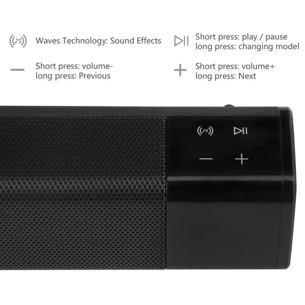 Сильный бас SL 1000 Bluetooth 4 1 динамик беспроводной музыкальный плеер Поддержка HiFi