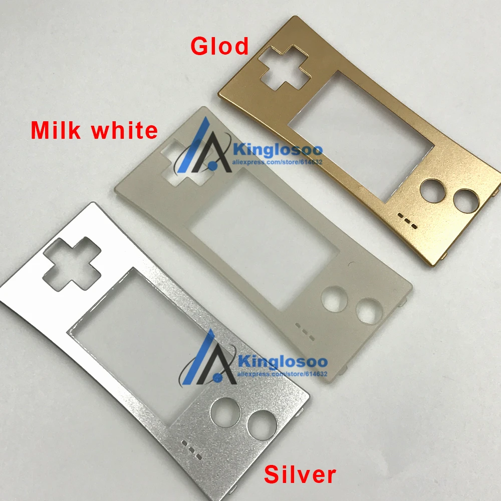 Передняя оболочка чехол Лицевая панель для GBM Gameboy micro system
