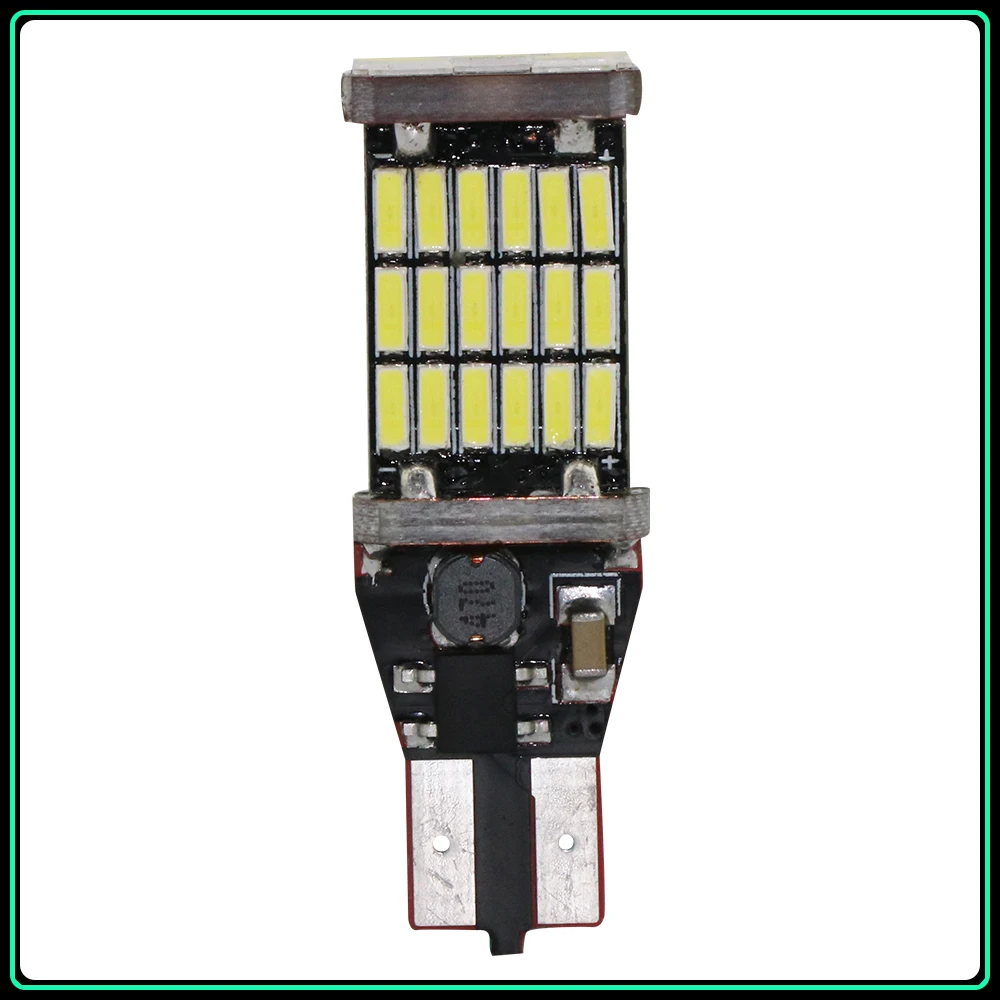 Carsty 2 шт. Новый Canbus T10 T15 светодиодный задний светильник W16W 5SMD Автомобильный без