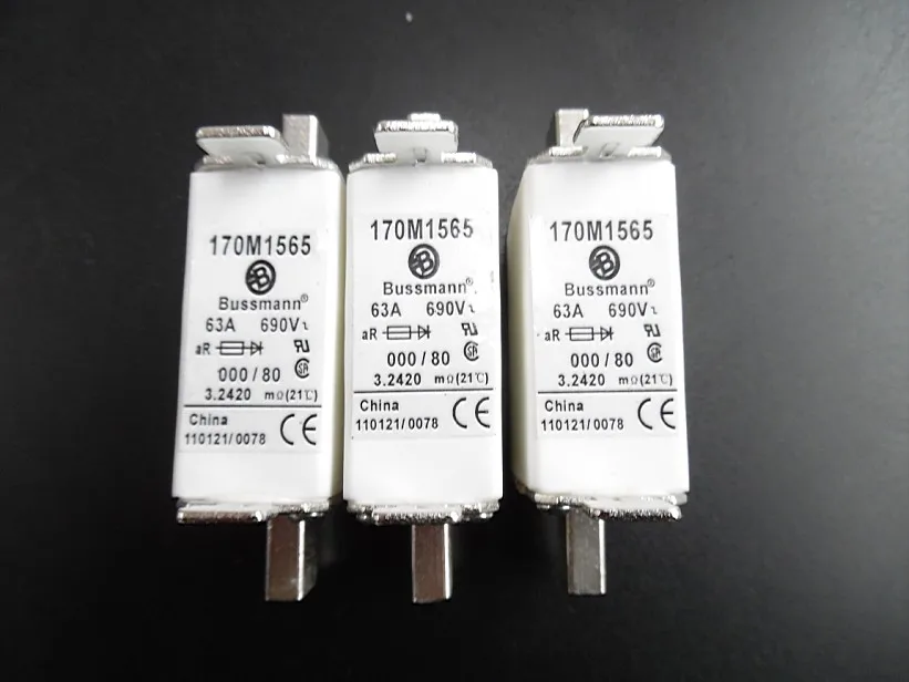 

Новые оригинальные Предохранители: 170M1565 63A 690V aR