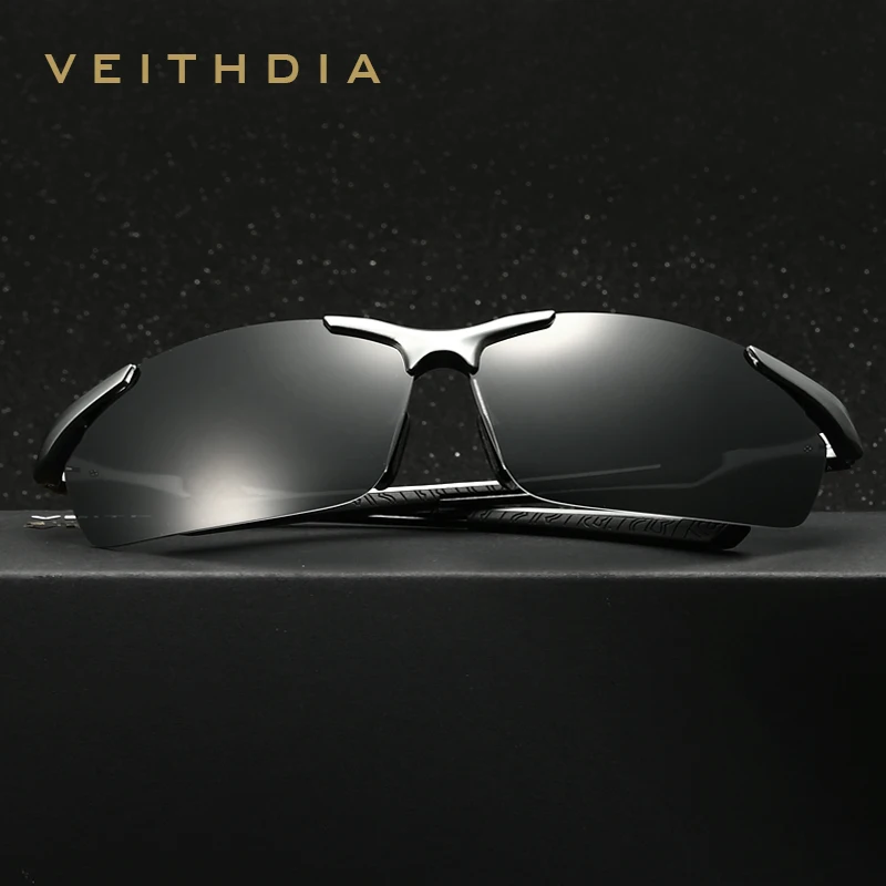 Мужские солнцезащитные очки VEITHDIA из алюминиево магниевого сплава с