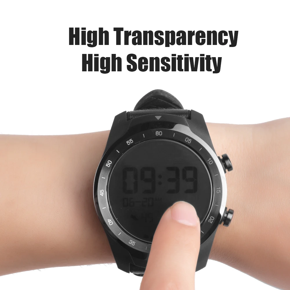 SIKAI 2 шт защита для экрана из закаленного стекла Ticwatch Pro Защита от царапин