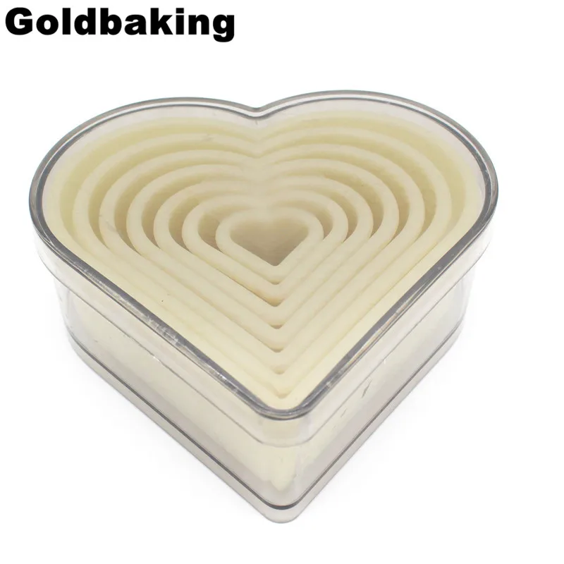 Нейлоновые формы для печенья 7 шт.|heart cookie cutter|cutter moldcookie cutter set |