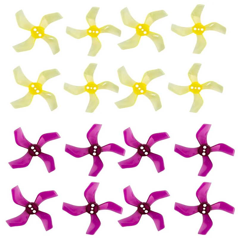 1mm Mixed color 16 шт./8 пар пропеллер Gemfan 1636 4-paddle PC 1 мм/1,5 мм отверстие FPV пропеллер 40 мм 1,6 дюймов CW CCW реквизит для 80 мм FPV внутренняя рама - Цвет: 1mm Mixed color
