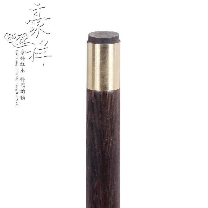 Деревянный Круглый классический деревянный трость из красного дерева клюка для