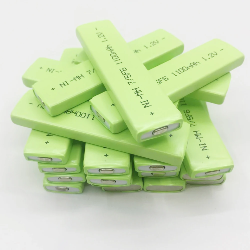 Sorvess 1-10 шт. 1 2 в 7/5F6 67F6 1100 мАч Ni-MH аккумулятор для жевательной резинки 7/5 F6 ячейка