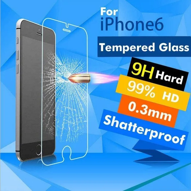 2.5D Закаленное стекло для iPhone 6 Высококачественная защитная пленка