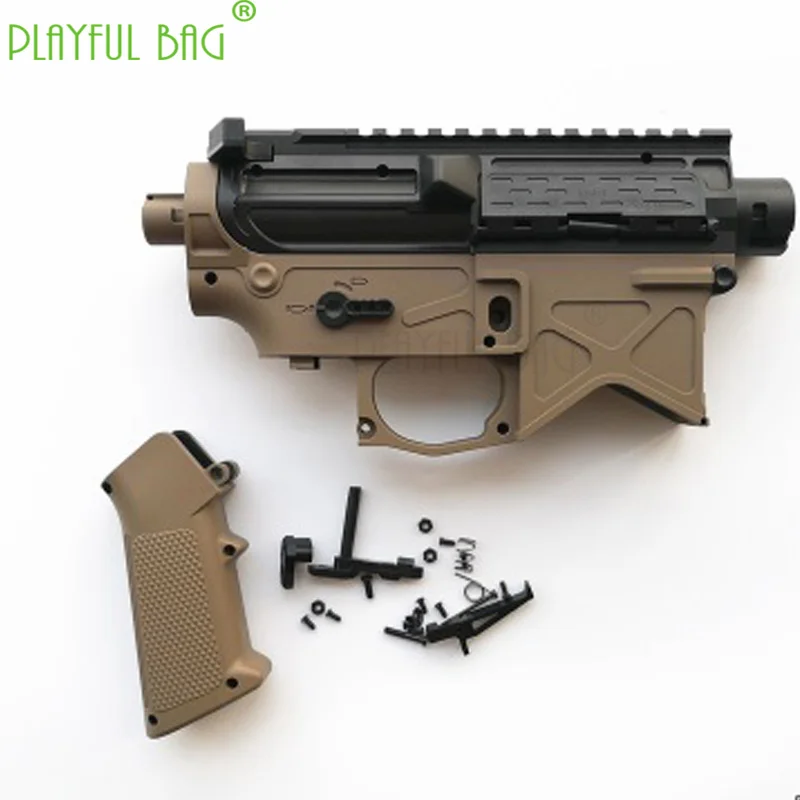 a set Открытый конкурентоспособная игра XM316 jinming8 m4 песочный цветной нейлоновый корпус fishbone поддержка ядро акварельный Пистолет Аксессуары OA18 - Цвет: a set