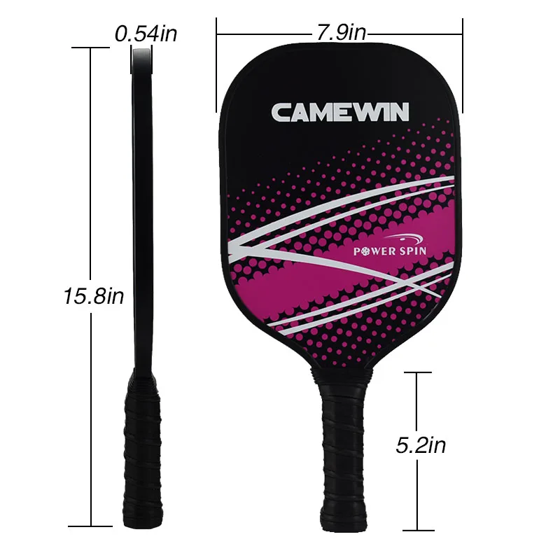 Pickleball Paddle графит уход за кожей лица полимерный соты Core ультра подушки сцепление низкопрофильный край гвардии