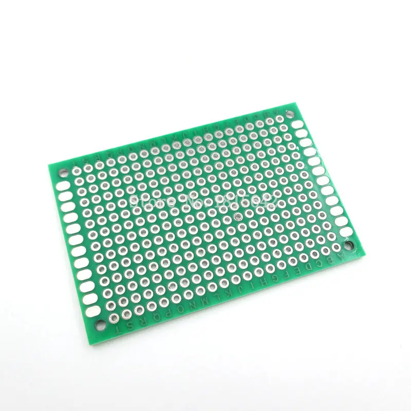 5 шт./лот 4*6 см двухсторонний медный Прототип PCB универсальная печатная плата 4x6 см макетная плата