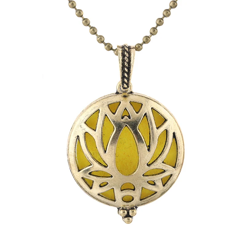 Новинка 2019 ароматическое ожерелье Lotus античное Ретро Магнитная подвеска парфюм