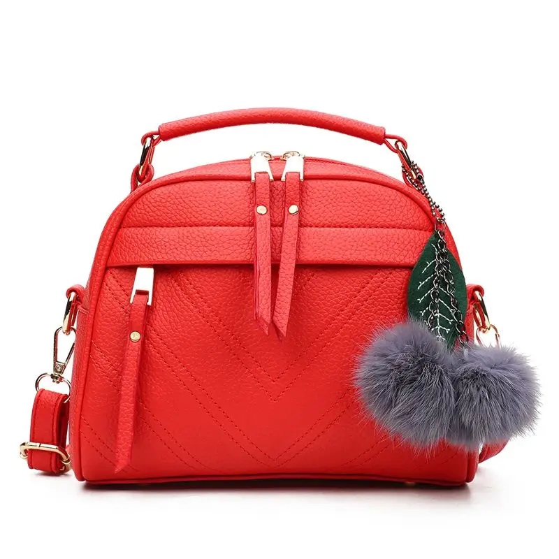 Дропшиппинг Для женщин Hairball украшения сумки вечерние кошелек дамы Crossbody на