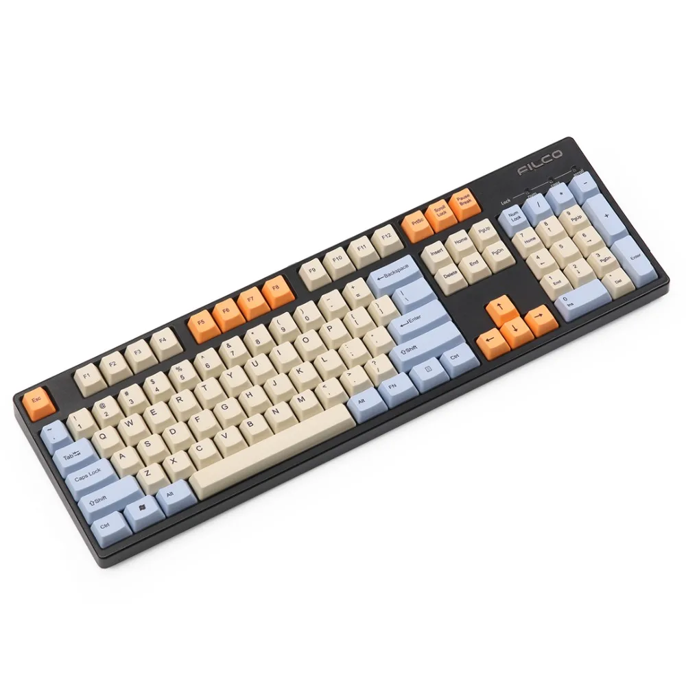 Толстые PBT OEM профиль Keycaps ANSI Dye subbed 104 ключи для 61 87 cherry mx механическая