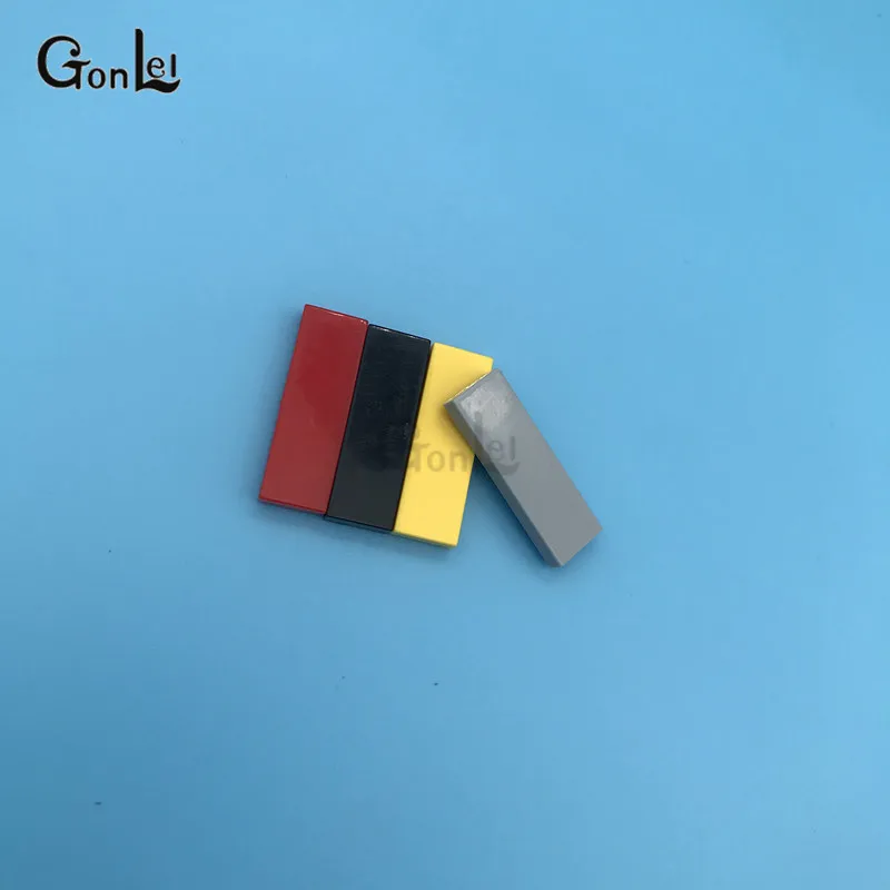 50 шт./лот MOC кирпичная плитка 1x3 с канавкой развивающие строительные блоки сборка