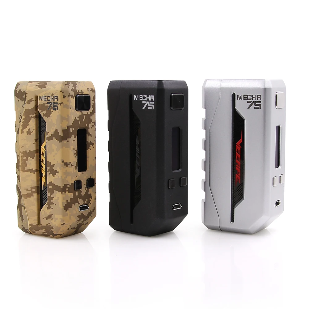 Оригинальный VeeApe MECHA DNA 75 Вт коробка мод Evolv чип Vape TC-SS/TC-NI/TC-TI электронные сигареты