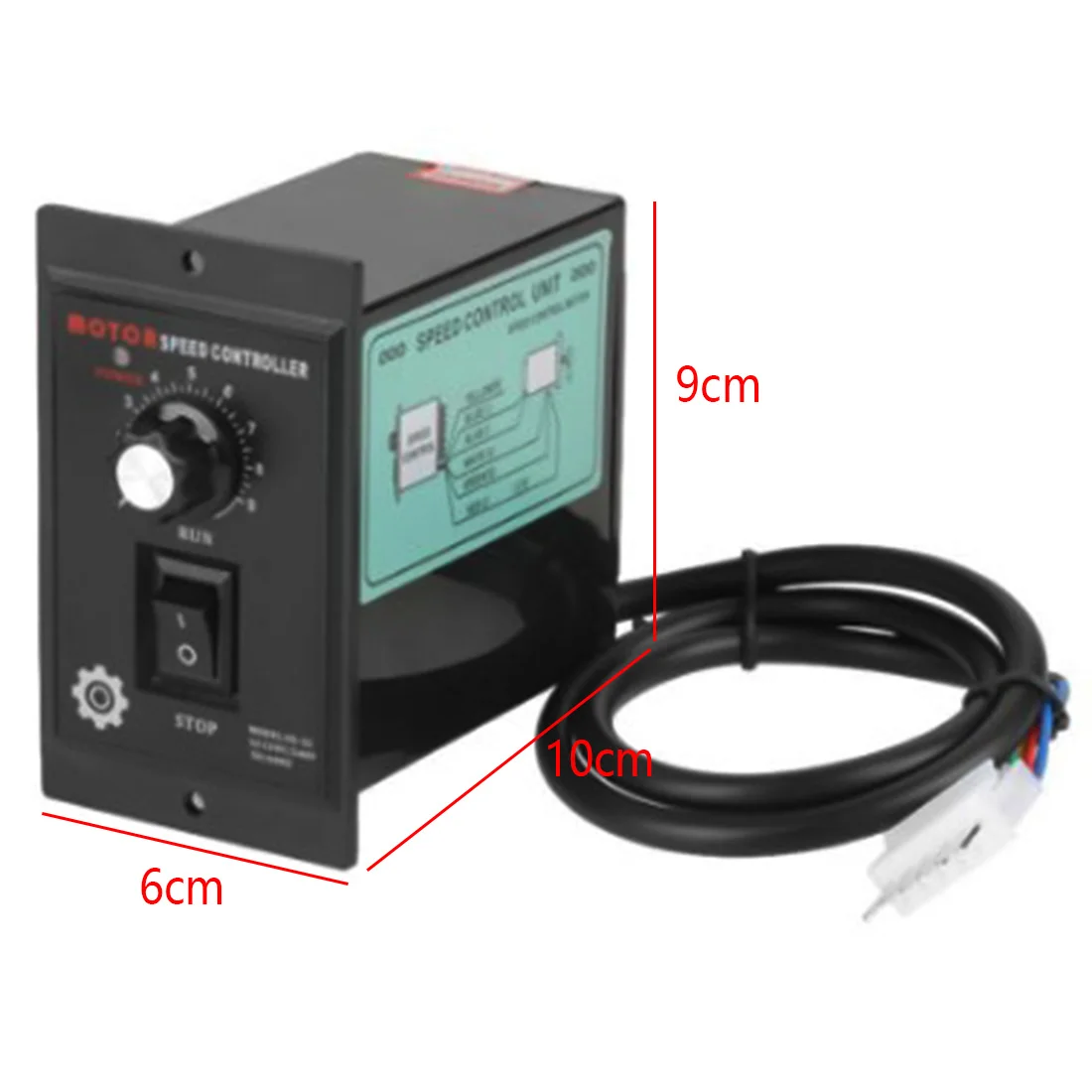400W AC 220V Мотор Скорость точечный контроллер Forword &amp переменного тока Регулируемый