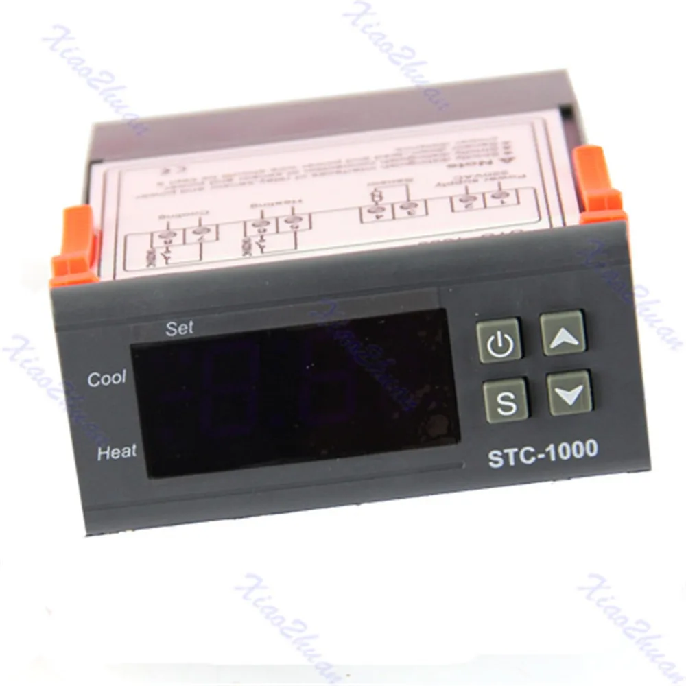 Цифровой регулятор температуры STC-1000 Универсальный 110-220V AC Whit датчик | Инструменты