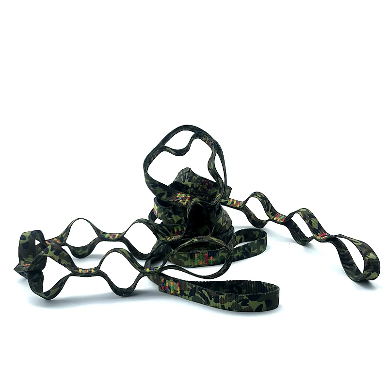 Goodwin Camouflage Hammock Straps 250cmX2CM 2800 LBS 15+1 Loops | Мебель