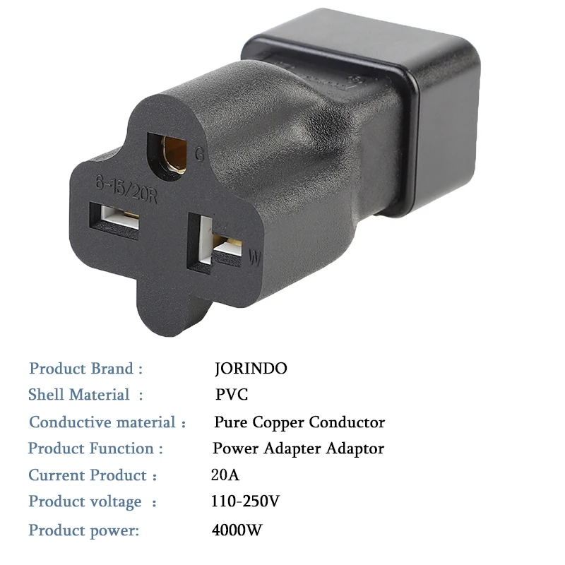 IEC320 C20 FOR 6-15R 20Amp for T Blade AC Cable UPS PDU Nega Plug 6-20R Power Adapter | Электроника