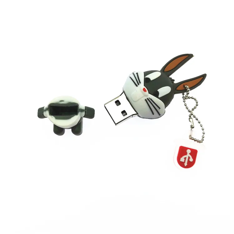 Usb-флеш-накопитель в виде кролика 4-16 Гб | Компьютеры и офис
