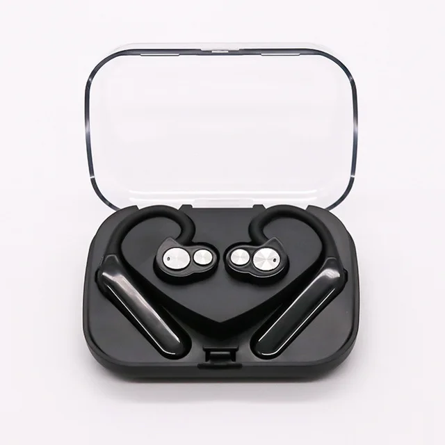 Black double X6 Bluetooth наушники настоящие Беспроводные спортивные наушники IPX7 водонепроницаемые TWS наушники для плавания гарнитура для Android iPhone - Цвет: Black double
