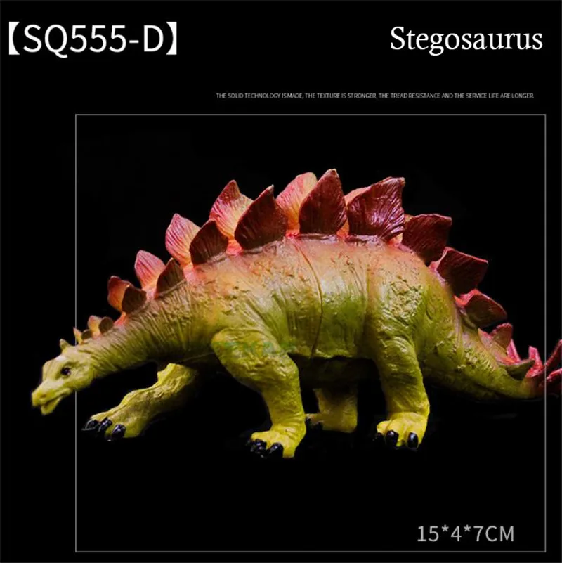 Динозавр модель Юрского периода cretaceus carnivous herbivorus ПВХ детские игрушки | Игрушки и