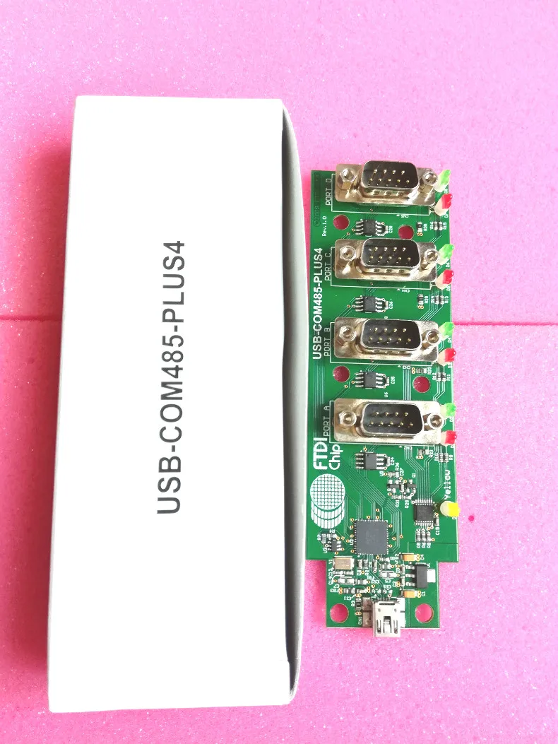 

Spot USB-COM485-PLUS4 USB HS to RS485 Conv Assembly 4 DB9 Ports