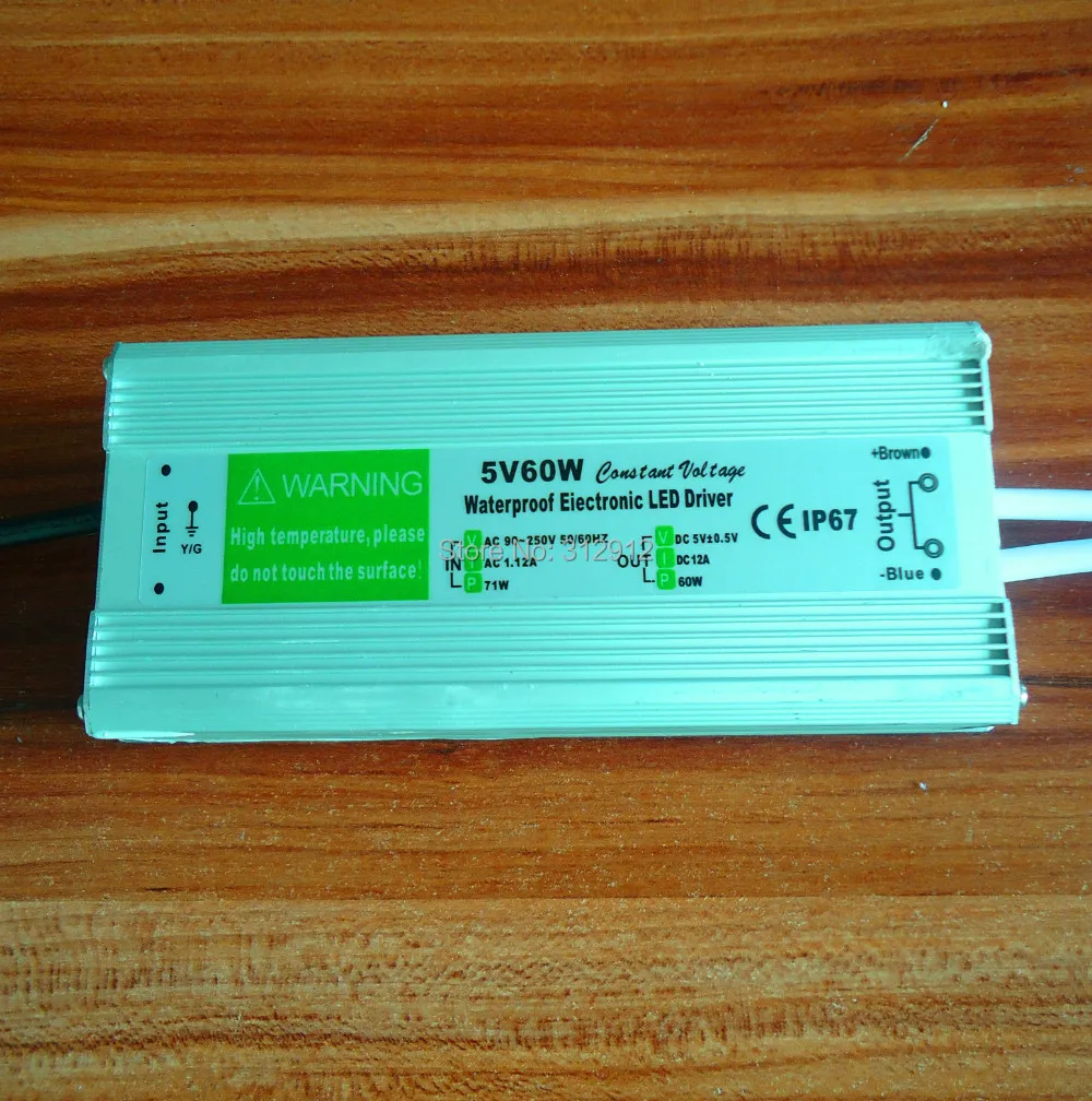 IP67 5 V/120A/60 W Водонепроницаемый Переключатель режим питания AC90 250V вход|ip67 connector|ip67