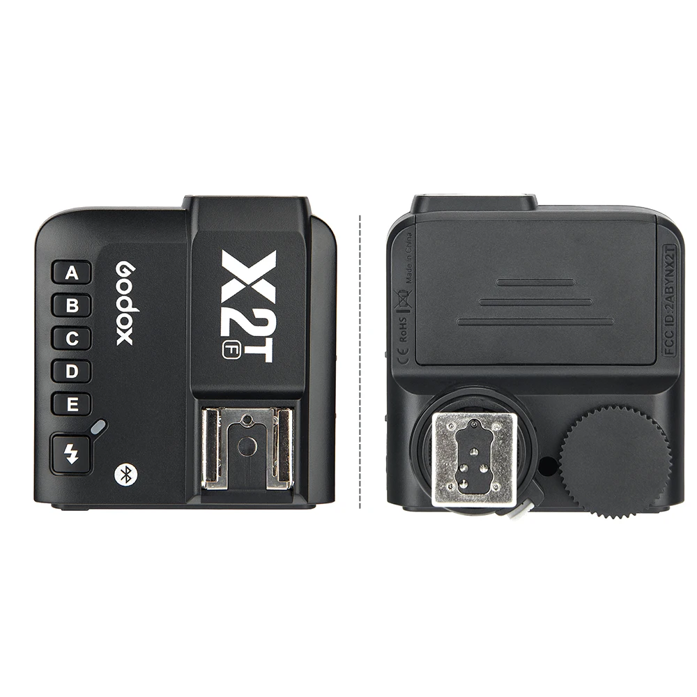 Godox X2t f Ttl 2 4g беспроводной триггер вспышки 1/8000s Hss Передатчик Кнопка спуска затвора