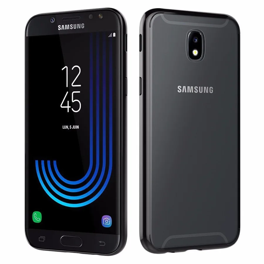 Для Galaxy J5 2017 J530 тонкий Противоскользящий не царапающийся Чехол Мягкий ТПУ