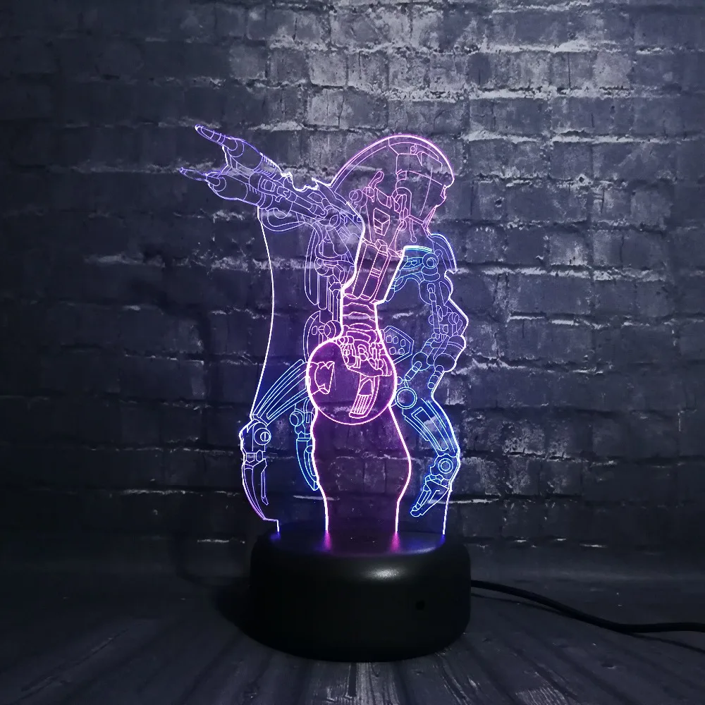 Звездные войны 3D иллюзия светодиодный ночник BB8 Walker Дарт Вейдер R2D2 Бэтмен Joker Face X
